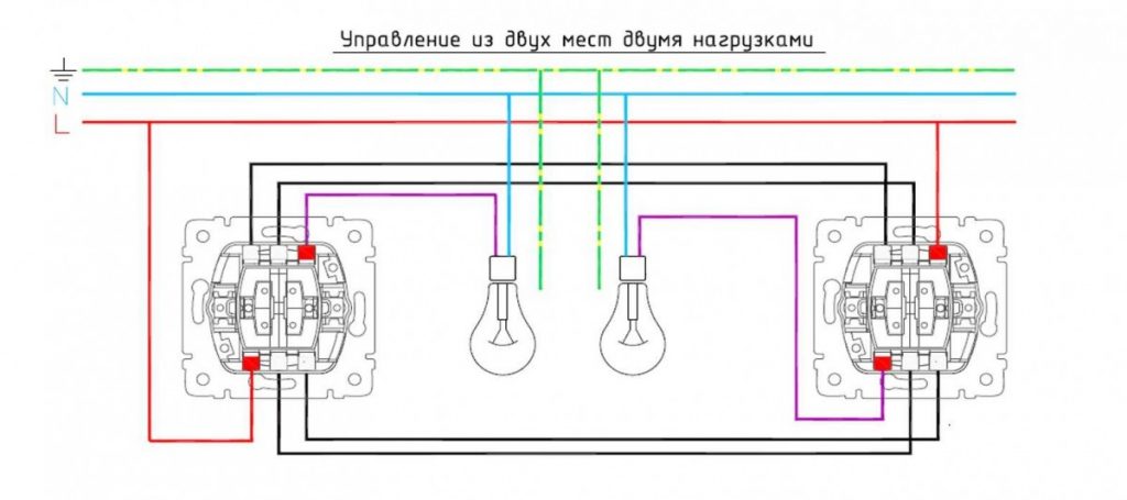 Схема перекрестного переключателя