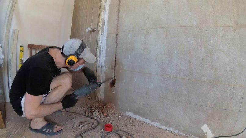 Штробление стен под проводку: пошаговая инструкция правильного штробления различных типов стен (120 фото и видео)