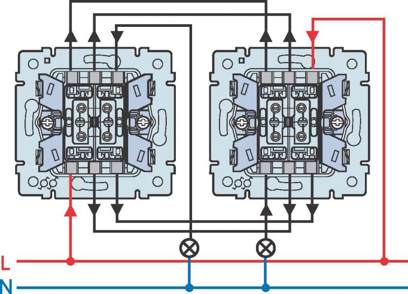 Установка одноклавишного выключателя - пошаговая инструкция и схема подключения. Советы как определить ноль и фазу быстро