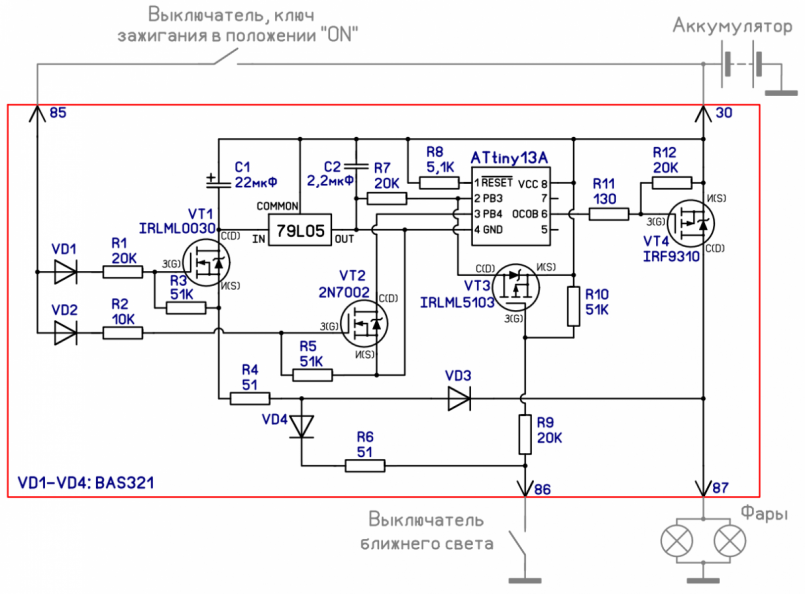 Схемы плавного включения ламп накаливания - принцип соединения, расчет параметров и подбор автомата (видео + 155 фото)