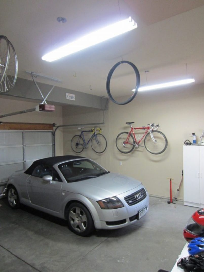 Делаем освещение в гараже: нюансы выбора светильников, наладка системы и обзор лучших идеи для гаража (125 фото)