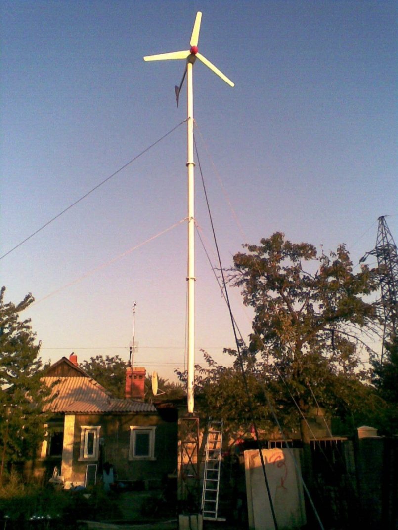 Ветровой электрогенератор своими руками в домашних условиях