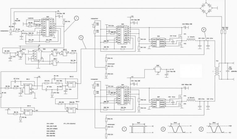 Схемы преобразователей 12в на 220в своими руками