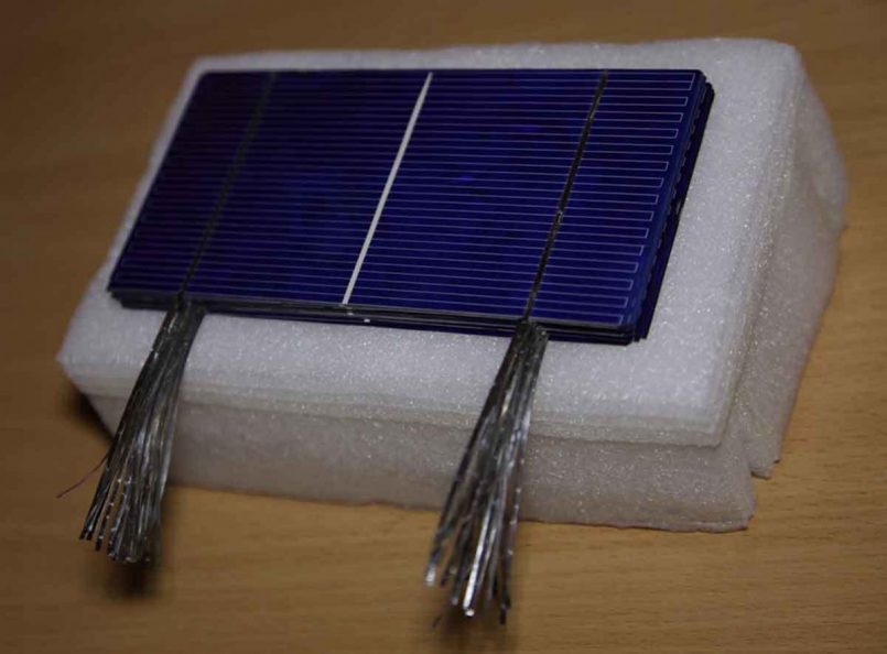как изготовить солнечную батарею