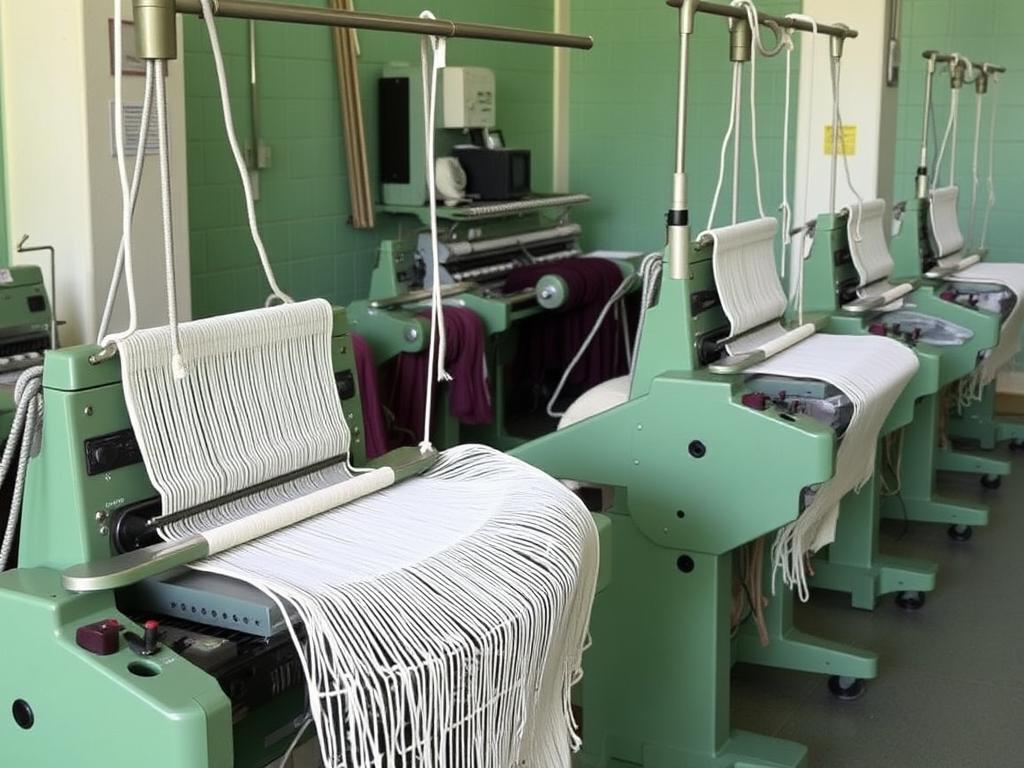 Knitting machinesфото