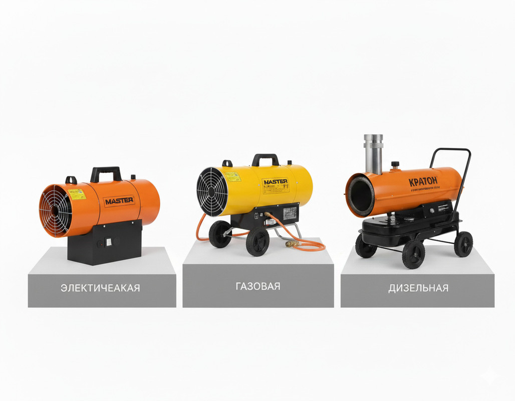 ТОП брендов тепловых пушек: надежность и сервис