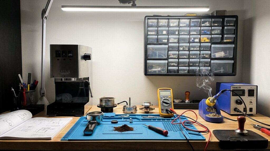 Электрика кофемашины: диагностика неисправностей мультиметром и ремонт своими руками