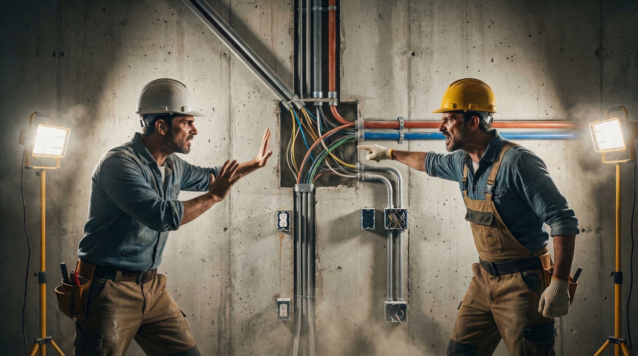 Взаимодействие электрика и сантехника: почему важна согласованность работ при ремонте